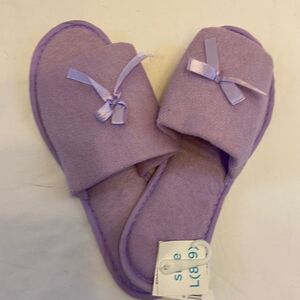 Just Be New Purple slippers large 8-9 new shoes